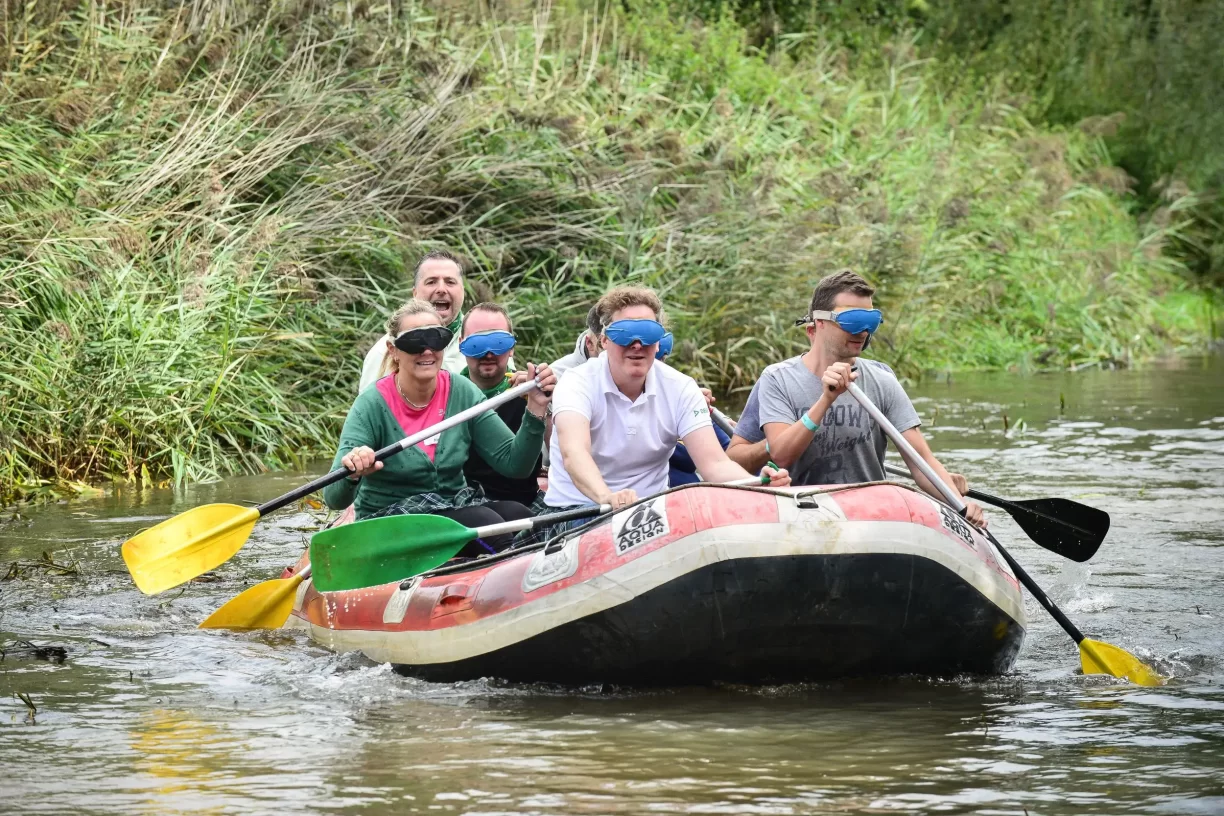 highlandgames raft blind varen locat events teambuilding 4
