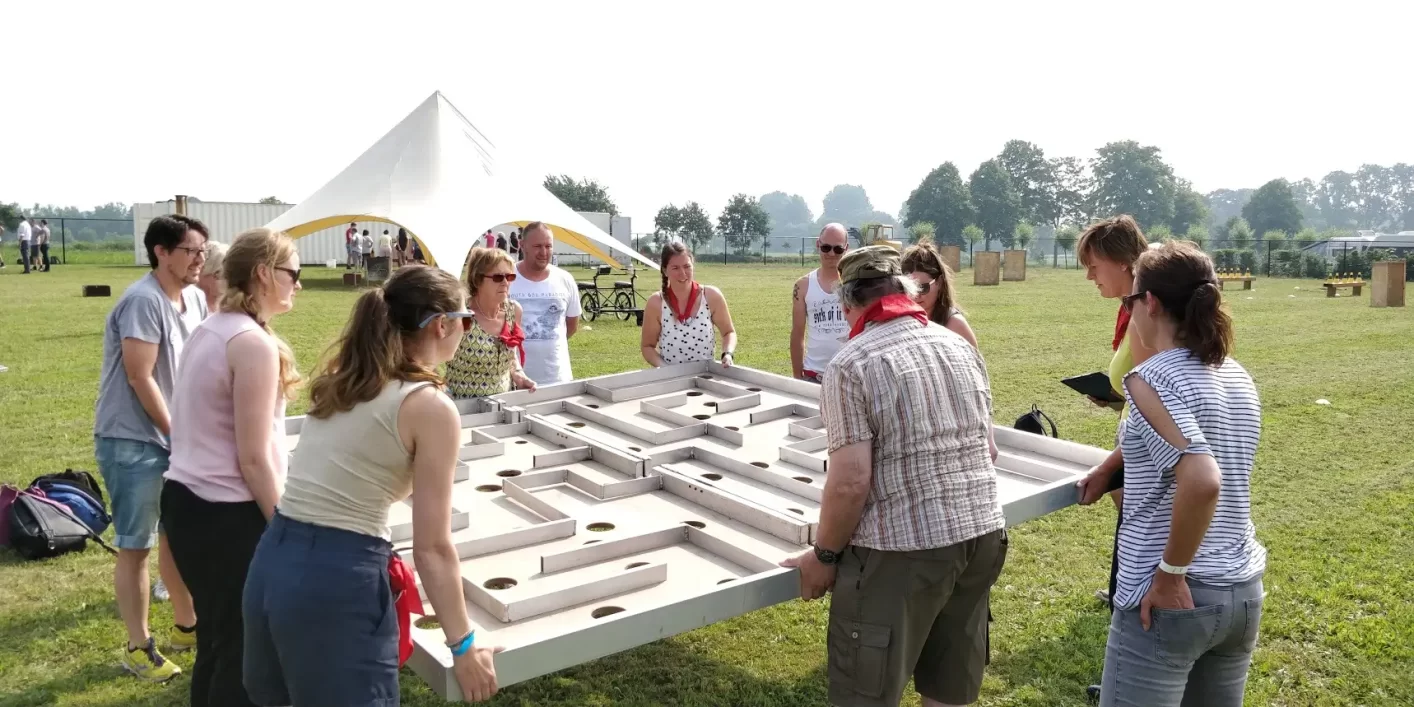labyrint Locatevents teambuilding 2
