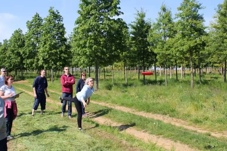 frisbee golf locat events teambuilding 