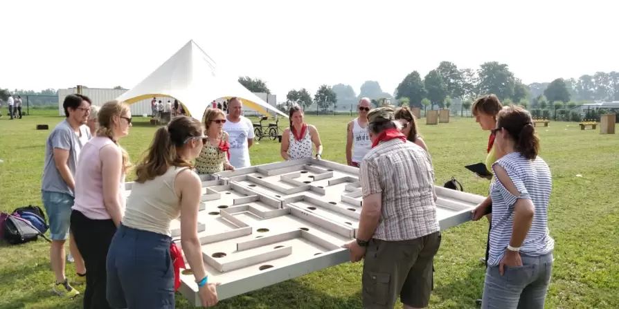 labyrint Locatevents teambuilding 2
