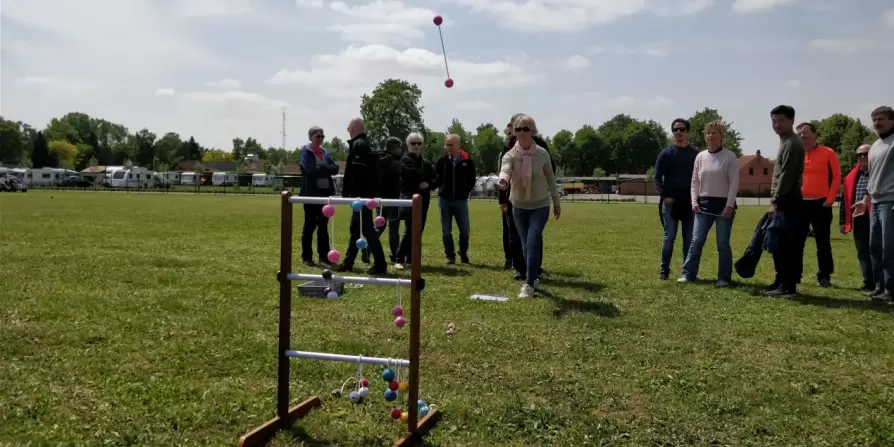 Laddergolf teambuilding Locatevents