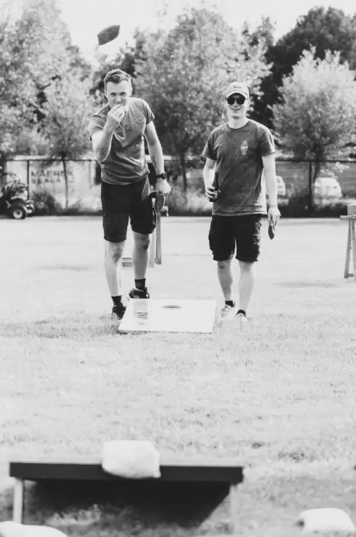 Wild West cornhole teambuilding locatevents kempen 